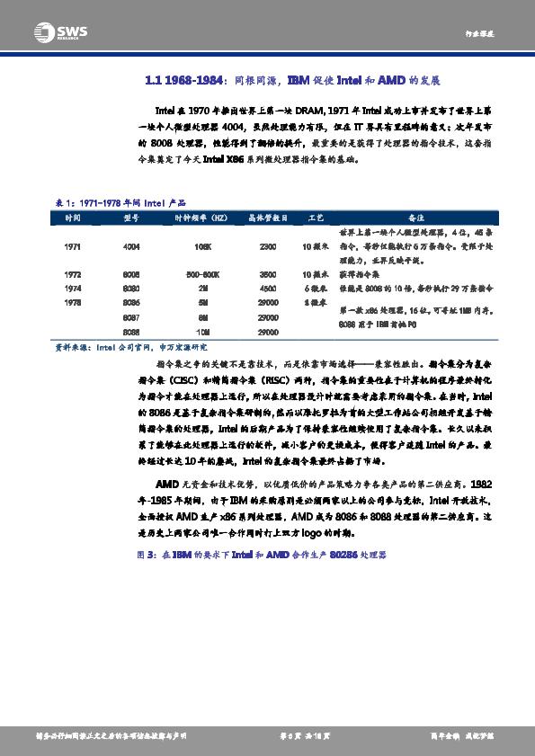 电子芯片市场研究报告：TMT产业链深度研究之十一：CPU巨头竞争史指引国产芯片发展之路-undefined