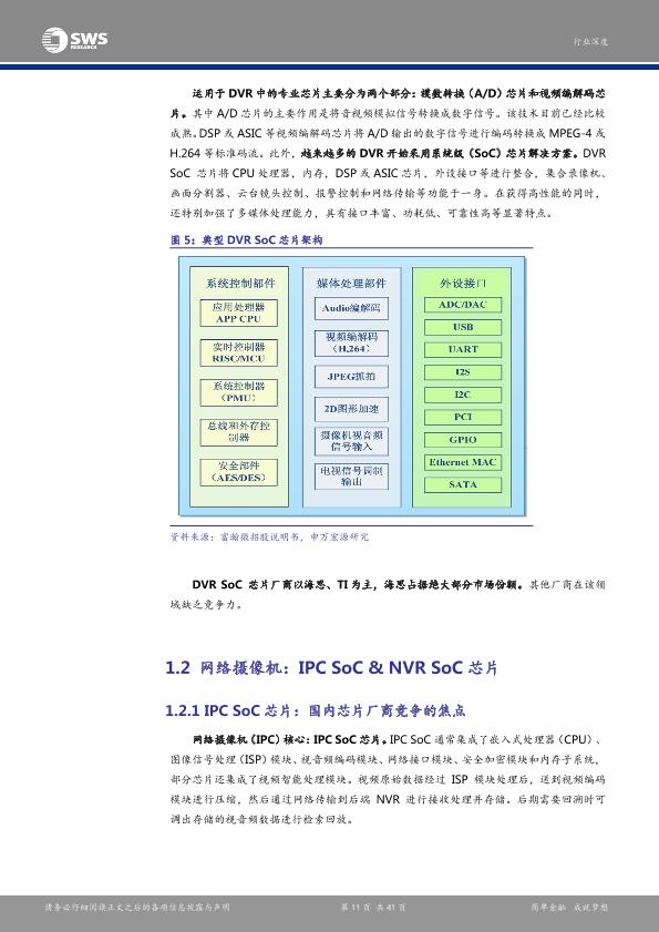 智能硬件行业研究报告：安防产业链深度解析报告之一：芯片：安防智能化-undefined