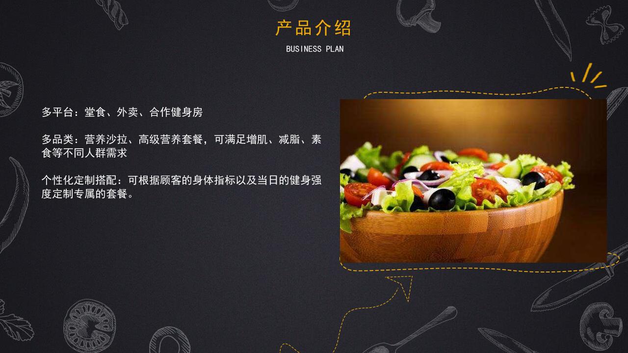 轻食餐饮商业计划书-undefined
